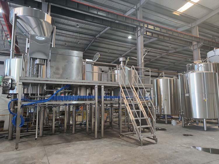 2500L Brewery Equipment Shipped to Spain